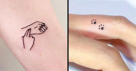 30+ Idei Grozave de Tatuaje Minimaliste Care Te Vor Face să Zici “Vreau și eu!”