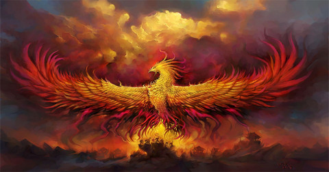 Pasărea Phoenix – legenda păsării care reînvie din propria cenușă